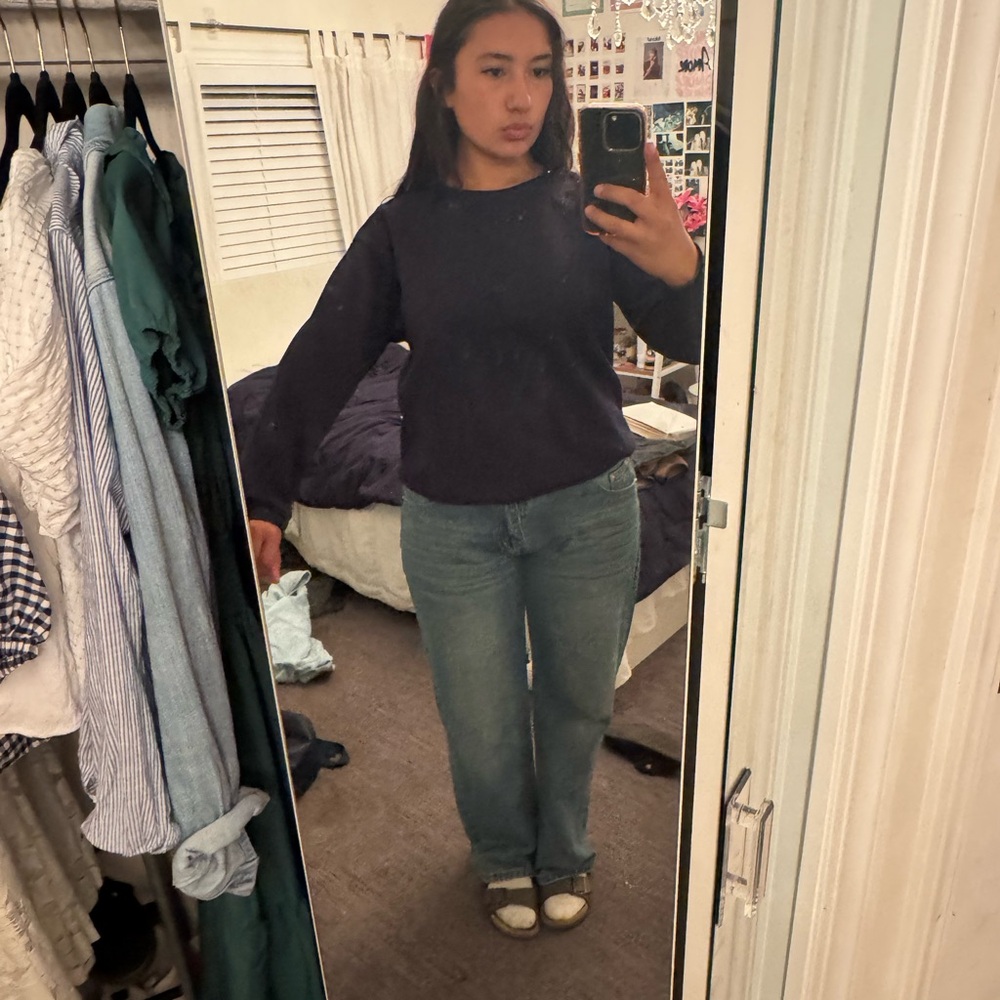 Navy Blue Sweater